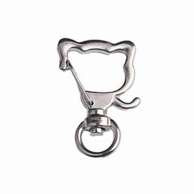 Cat Head - Silver