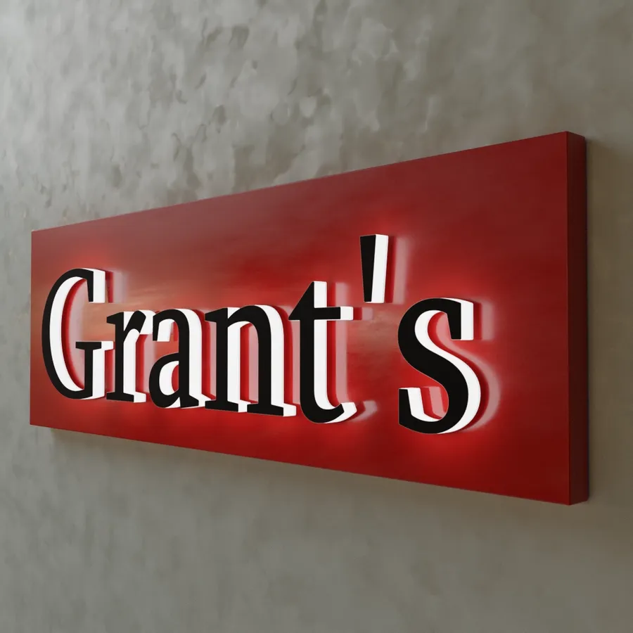 Side Lit Signs