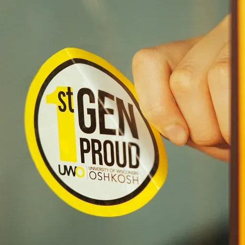 Front Adhesive Stickers