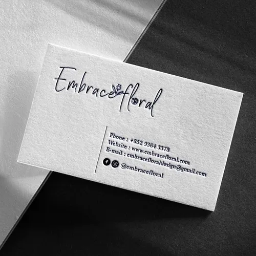 velvet business card